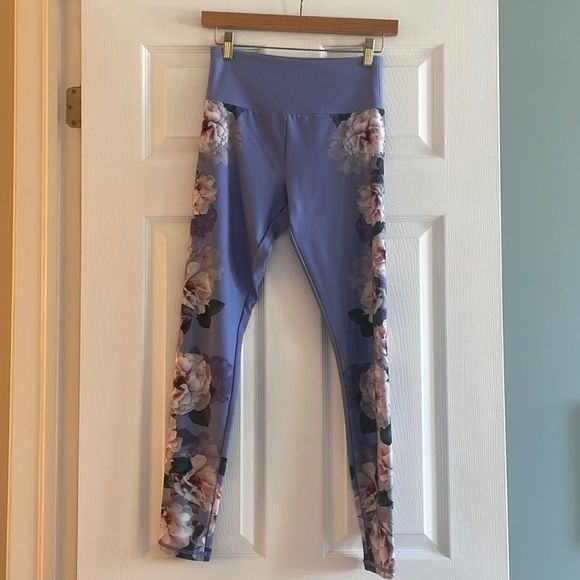 Floral Print Leggings - Size Small - Picture 1 of 8